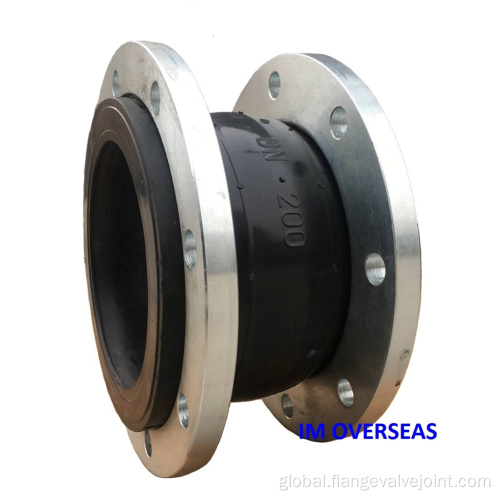 Flanged Rubber Expansion Joint Single Bellow Flexible Rubber Joints/Rubber Expanion Joint Supplier